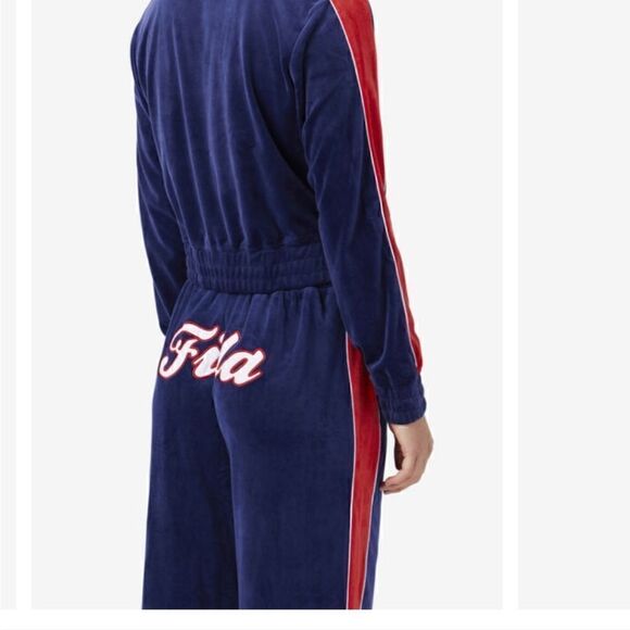 NWT Fila Valery Velour Track Jacket Size 2X - Picture 4 of 9